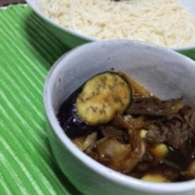 茄子と牛肉 麺つゆで つけ麺で食べるうまうま素麺 レシピ 作り方 By かみゆか 楽天レシピ 茄子と牛肉 麺つゆで つけ麺で食べるうまうま素麺 レシピ 作り方 By かみゆか 楽天レシピ